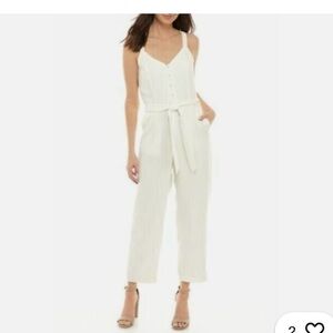 The Limited Cream Button-Up Top